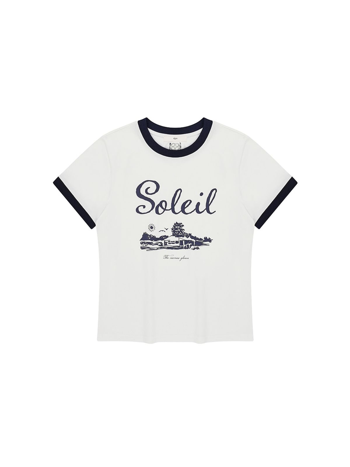 기준(KIJUN) Soleil Tee Off-White