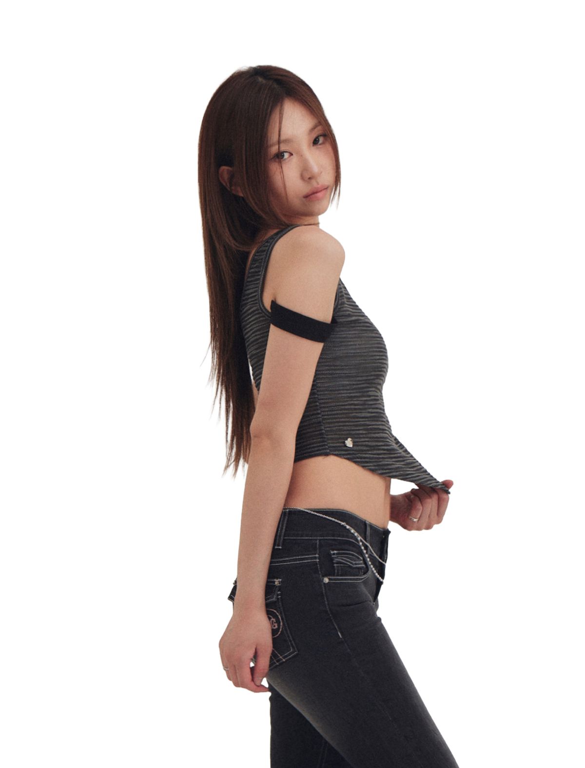 포어링(FORUSRING) Bonny top (charcoal)