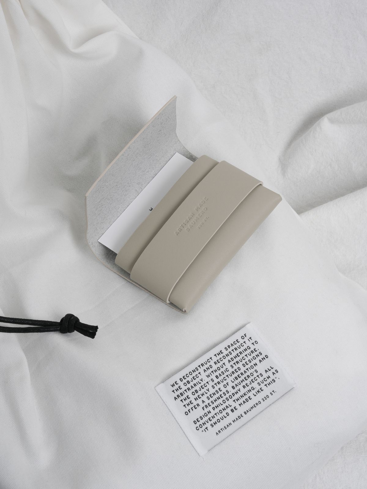 바우메로(BAUMERO) BUSINESS CARD 143 (BROWN)