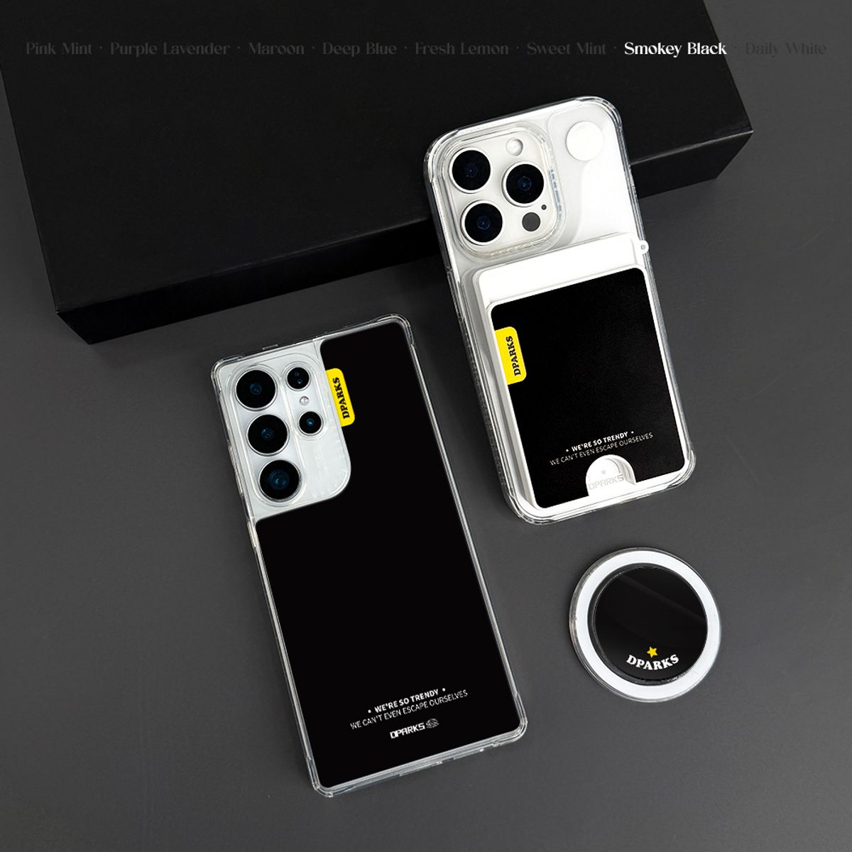 디팍스(D'PARKS) 8 COLOR Collection-Magnetic 맥세이프 스탠드 카드홀더