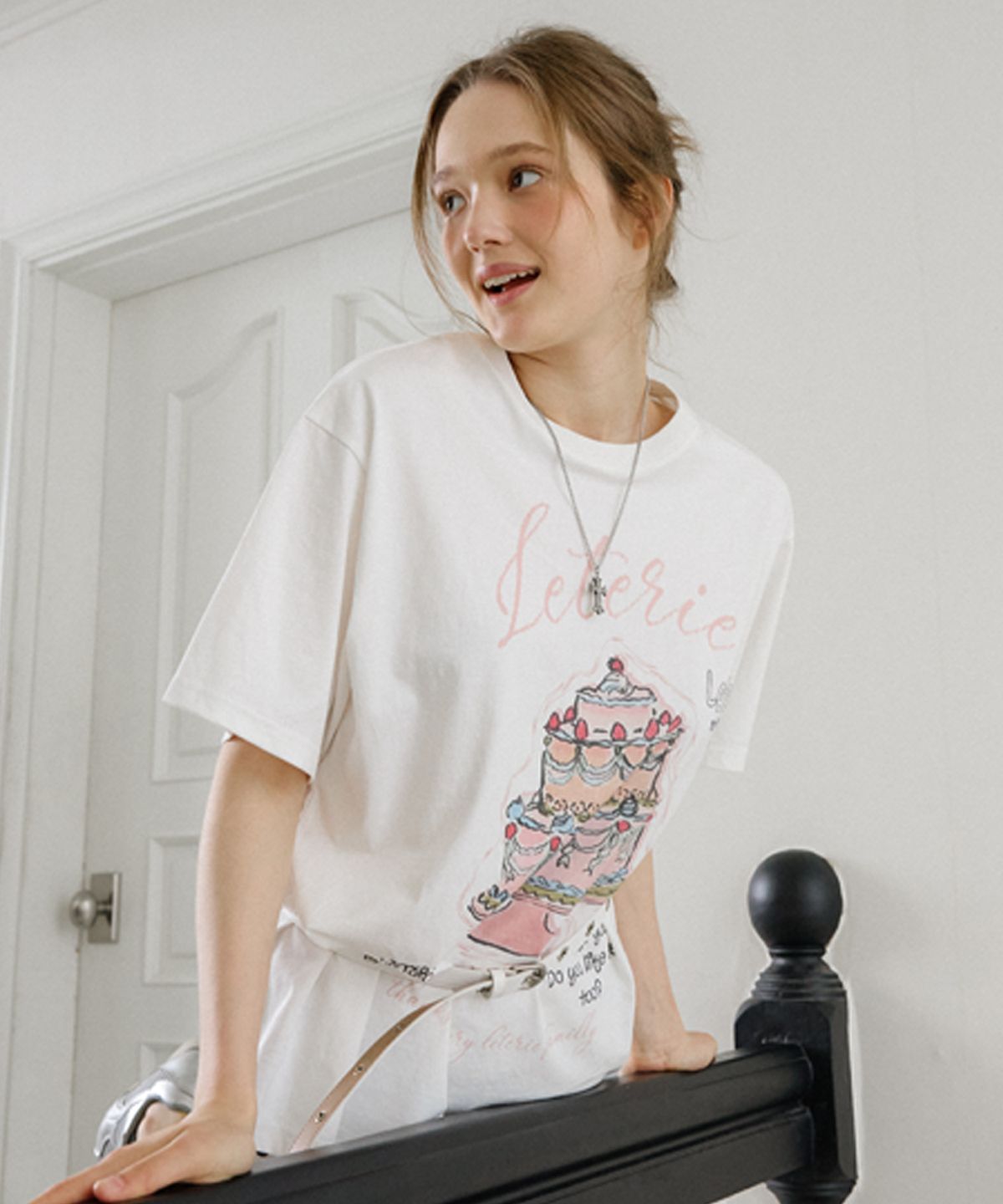 레터리(LETERIE) SWEET CAKE T-SHIRTS_3COLOR