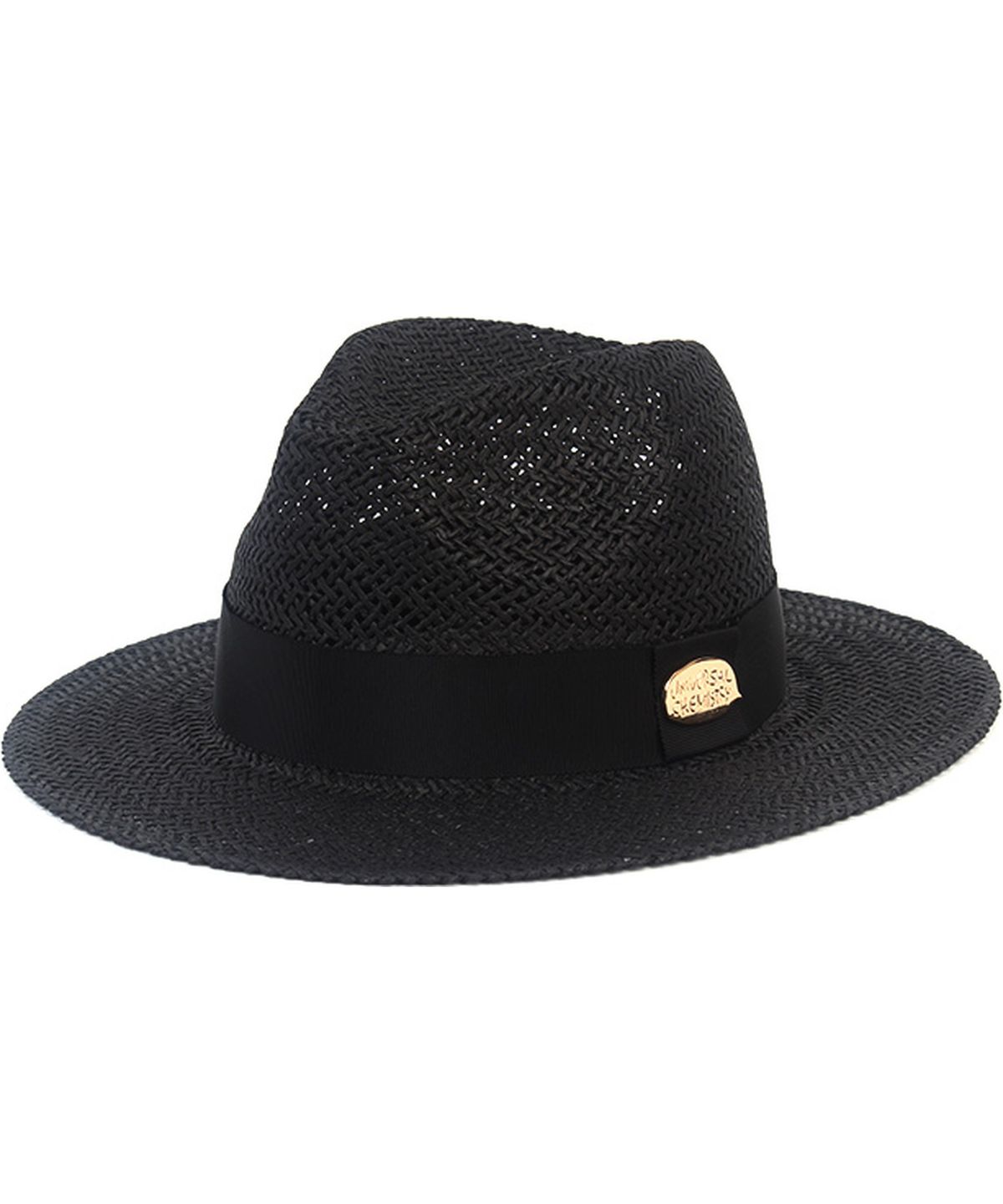 유니버셜 케미스트리(UNIVERSAL CHEMISTRY) Swing Basic Black Fedora 여름페도라