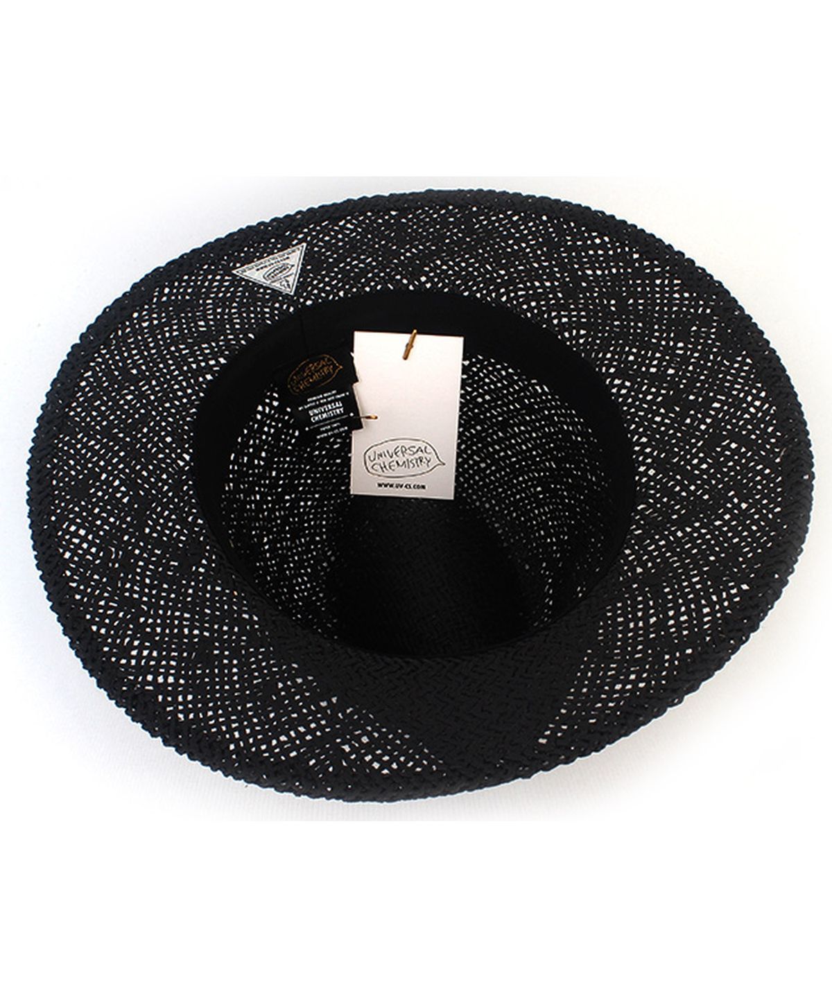 유니버셜 케미스트리(UNIVERSAL CHEMISTRY) Swing Basic Black Fedora 여름페도라