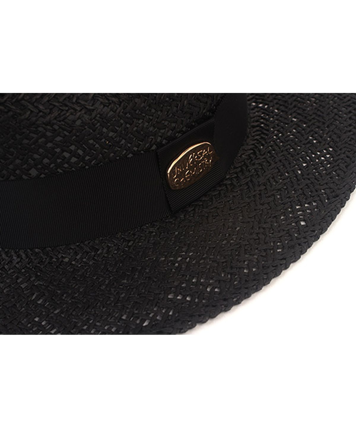 유니버셜 케미스트리(UNIVERSAL CHEMISTRY) Swing Basic Black Fedora 여름페도라