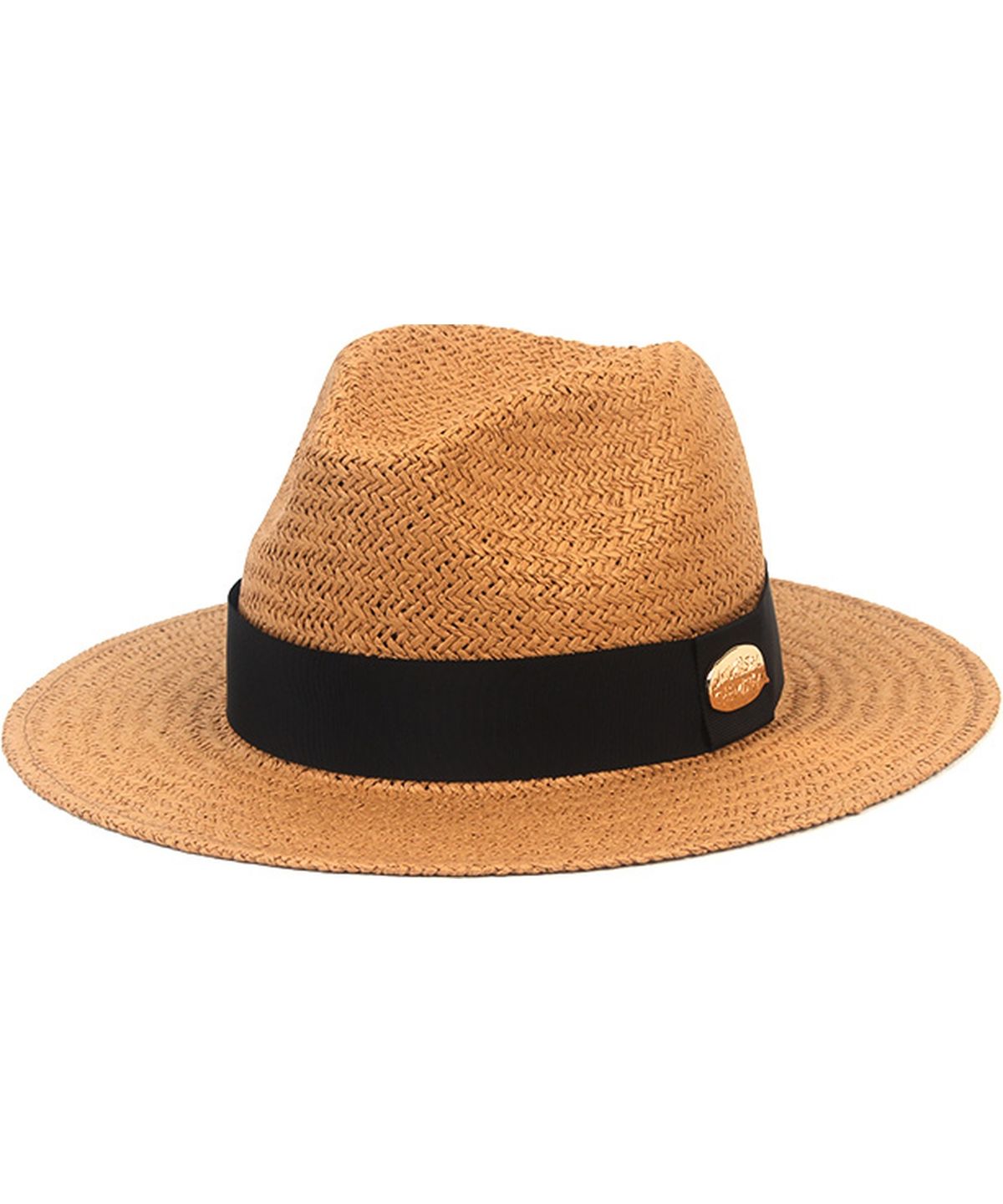 유니버셜 케미스트리(UNIVERSAL CHEMISTRY) Swing Basic Brown Fedora 여름페도라