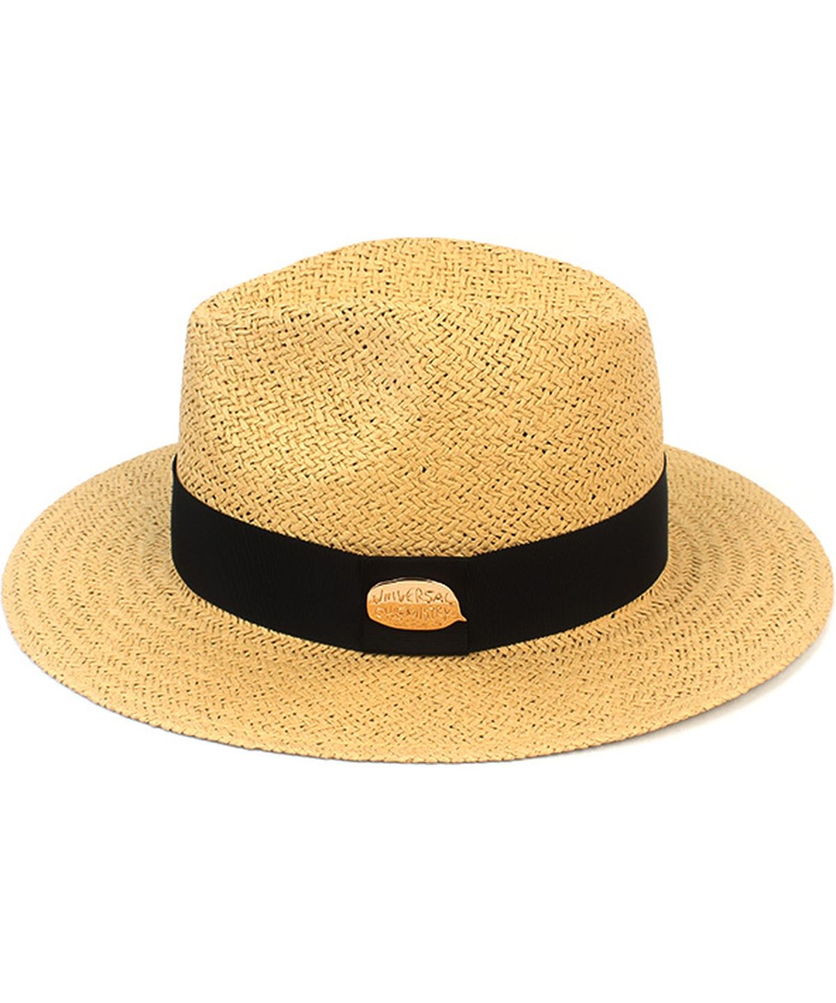 유니버셜 케미스트리(UNIVERSAL CHEMISTRY) Swing Basic Beige Fedora 여름페도라