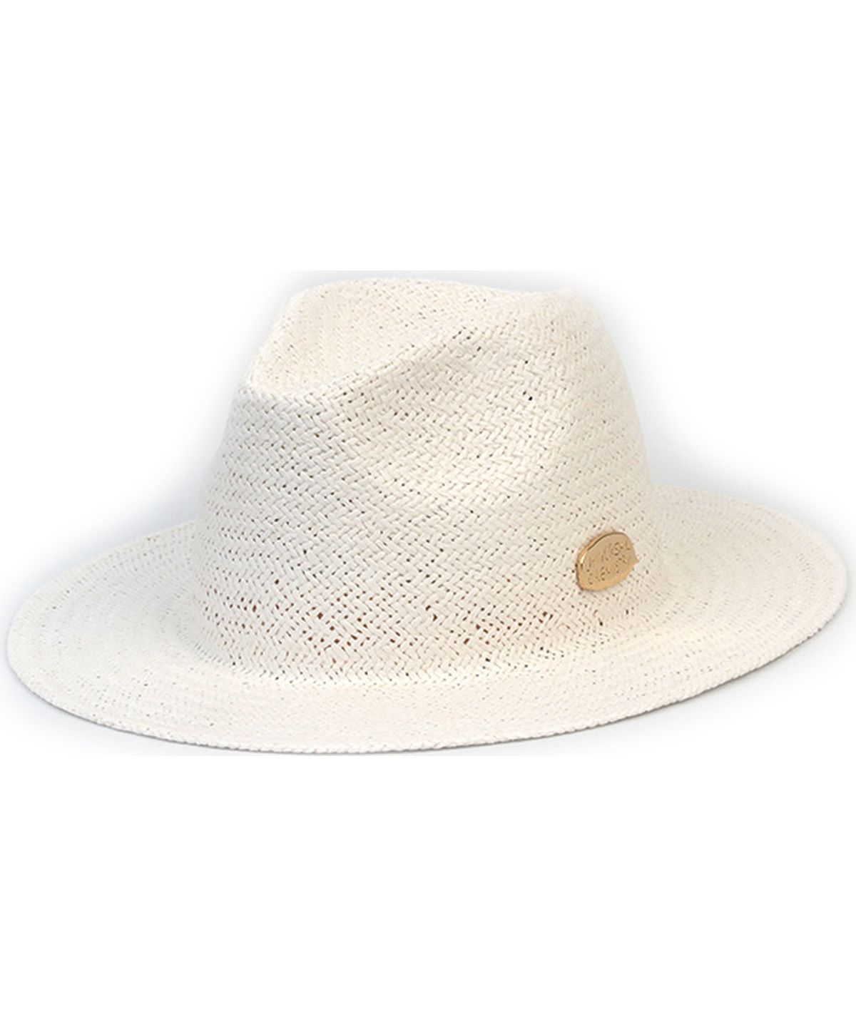 유니버셜 케미스트리(UNIVERSAL CHEMISTRY) Swing Basic White Simple Fedora 여름페도라