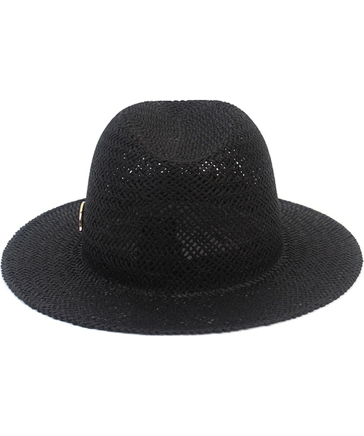 유니버셜 케미스트리(UNIVERSAL CHEMISTRY) Swing Basic Black Simple Fedora 여름페도라