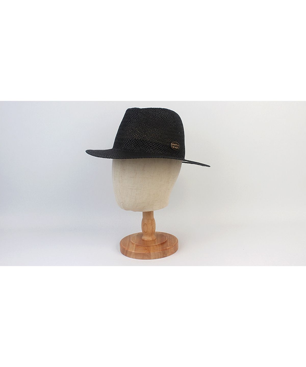 유니버셜 케미스트리(UNIVERSAL CHEMISTRY) Swing Basic Black Simple Fedora 여름페도라