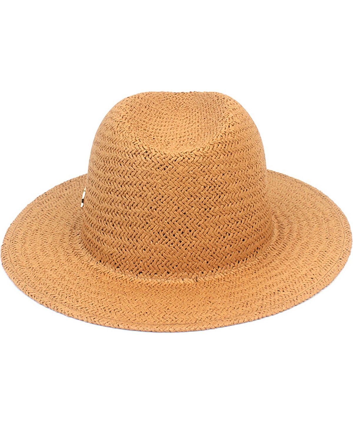 유니버셜 케미스트리(UNIVERSAL CHEMISTRY) Swing Basic Brown Simple Fedora 여름페도라