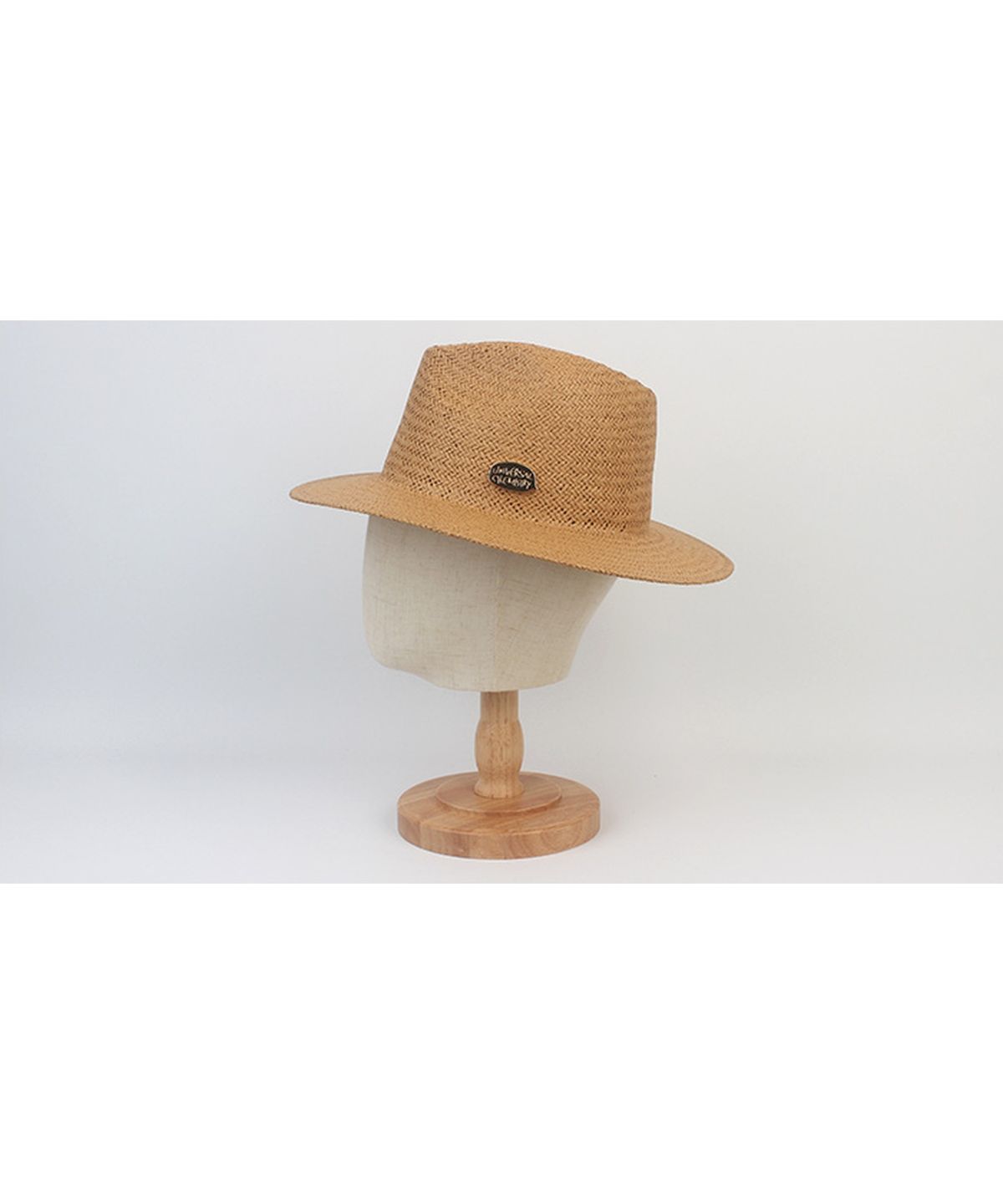 유니버셜 케미스트리(UNIVERSAL CHEMISTRY) Swing Basic Brown Simple Fedora 여름페도라