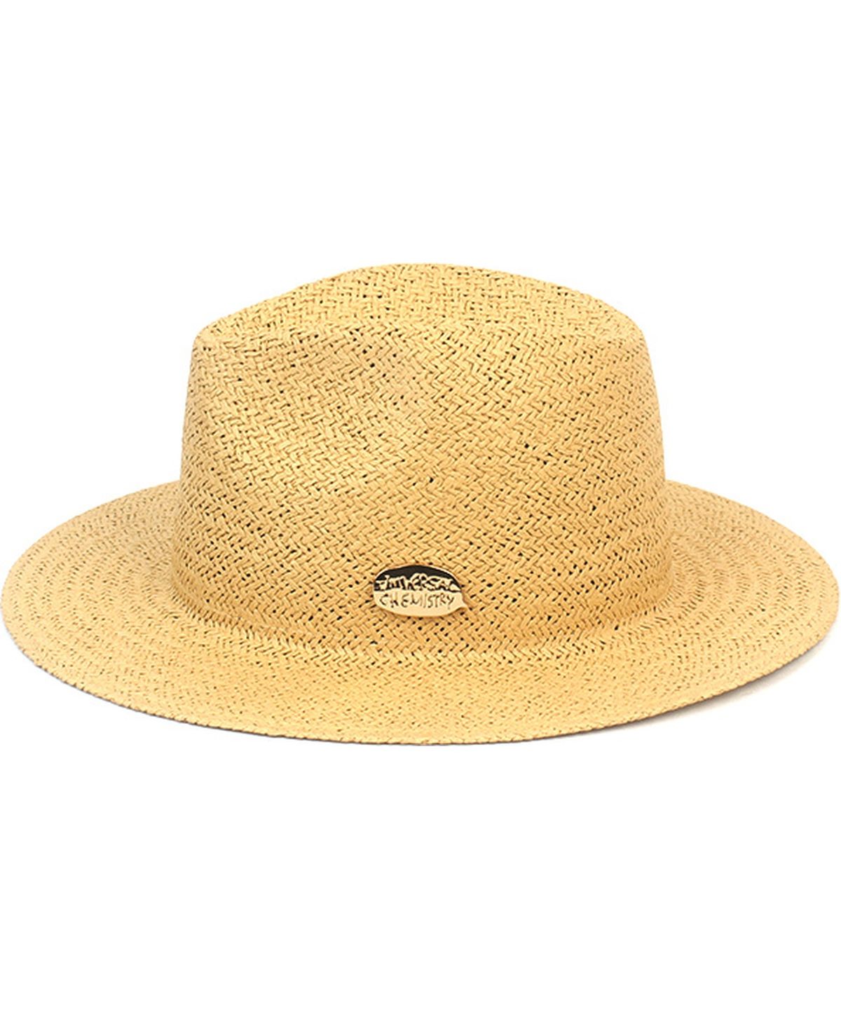 유니버셜 케미스트리(UNIVERSAL CHEMISTRY) Swing Basic Beige Simple Fedora 여름페도라