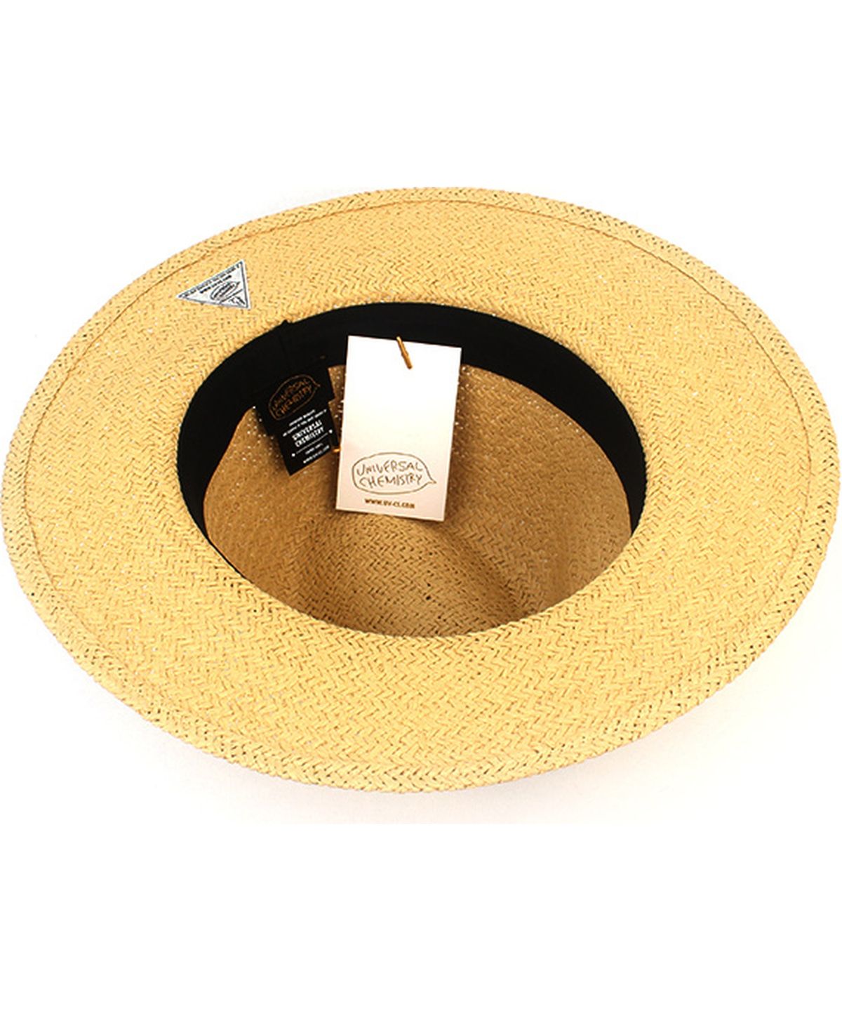 유니버셜 케미스트리(UNIVERSAL CHEMISTRY) Swing Basic Beige Simple Fedora 여름페도라