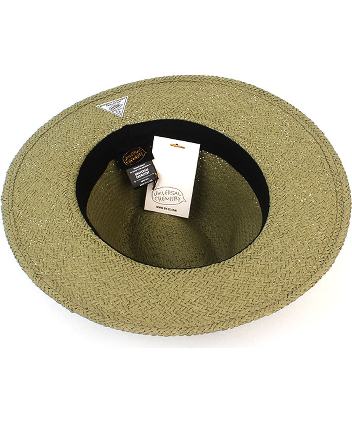 유니버셜 케미스트리(UNIVERSAL CHEMISTRY) Swing Basic Khaki Simple Fedora 여름페도라