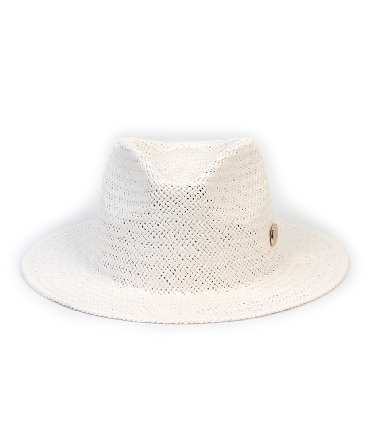유니버셜 케미스트리(UNIVERSAL CHEMISTRY) Summer Simple White Fedora - Big Size 여름페도라