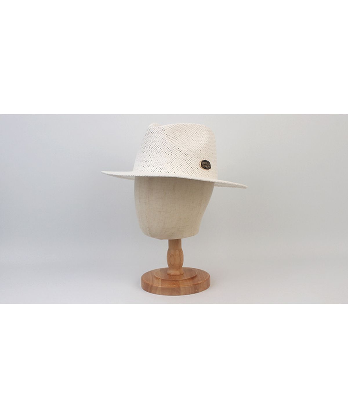 유니버셜 케미스트리(UNIVERSAL CHEMISTRY) Summer Simple White Fedora - Big Size 여름페도라