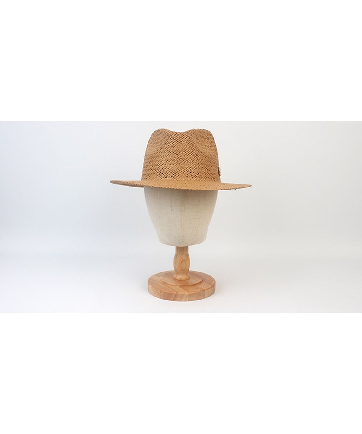 유니버셜 케미스트리(UNIVERSAL CHEMISTRY) Summer Simple Brown Fedora - Big Size 여름페도라