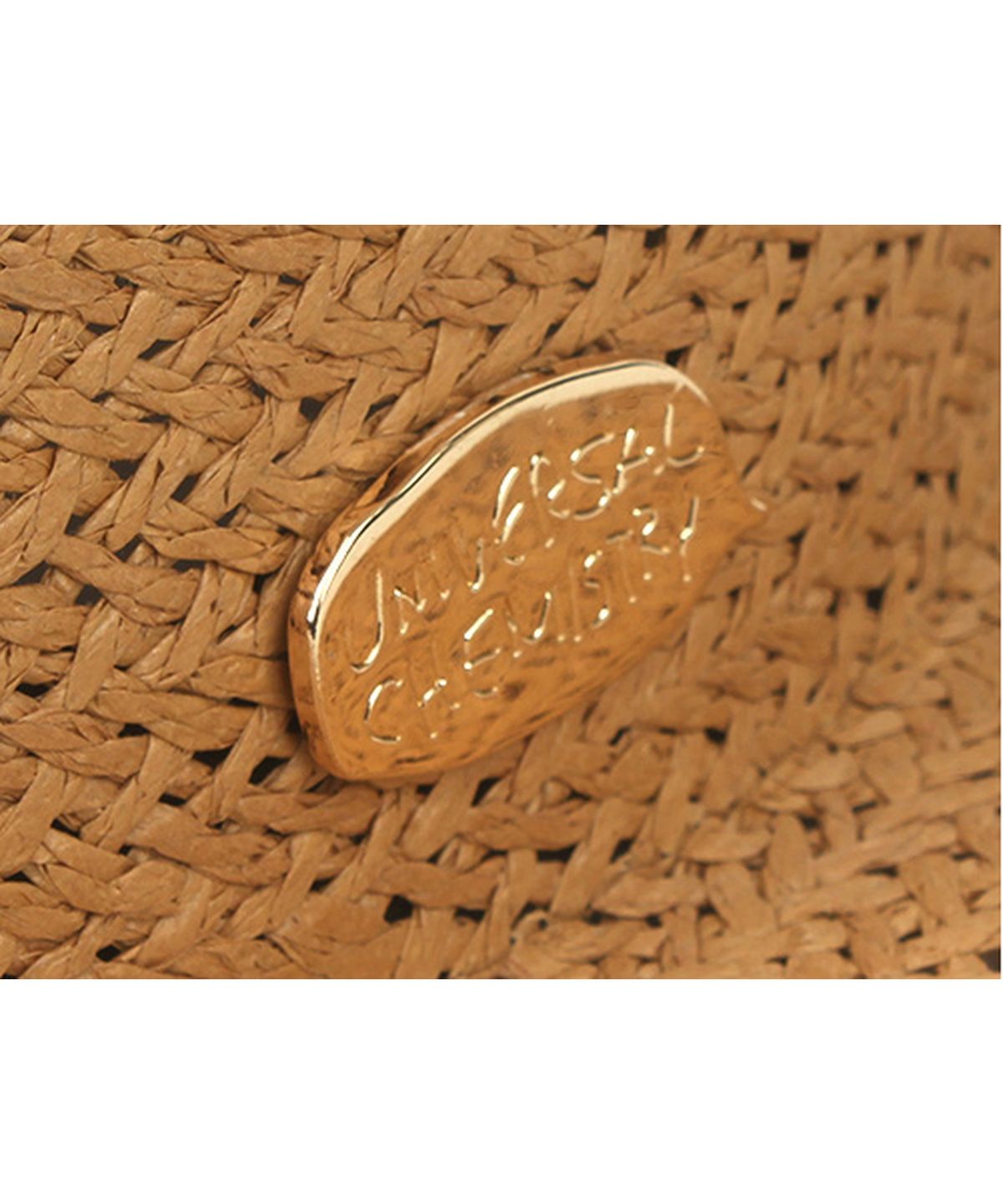 유니버셜 케미스트리(UNIVERSAL CHEMISTRY) Summer Simple Brown Fedora - Big Size 여름페도라