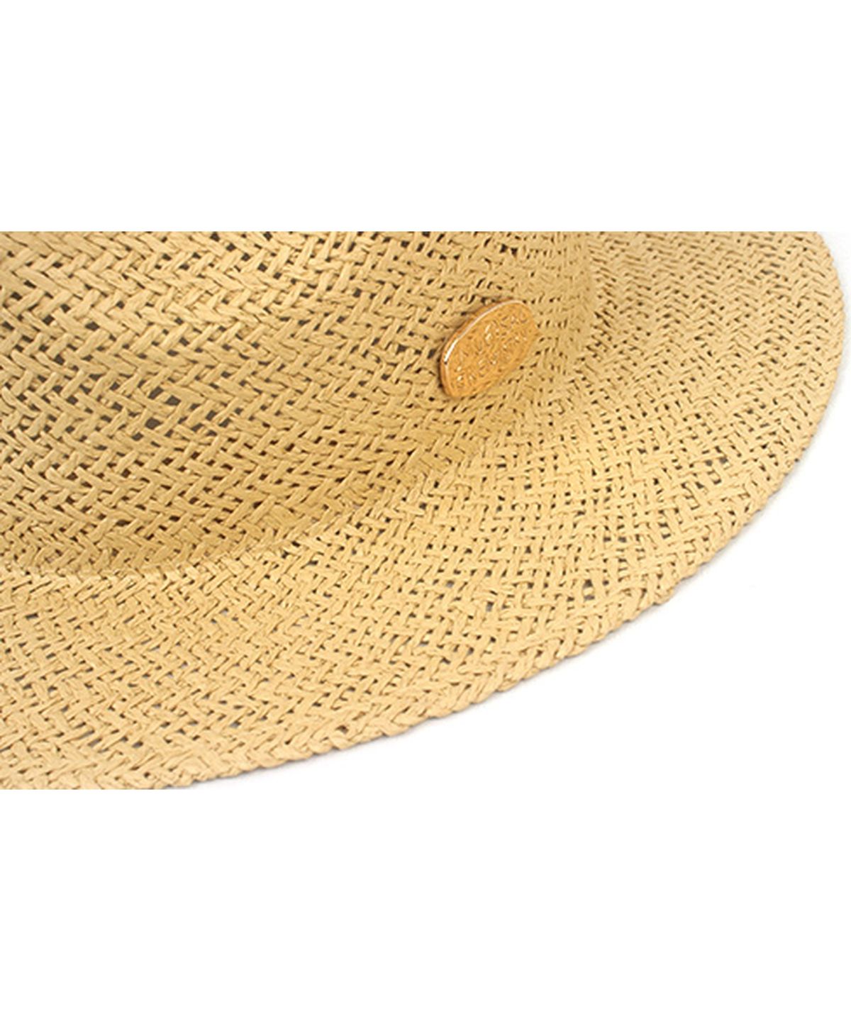 유니버셜 케미스트리(UNIVERSAL CHEMISTRY) Summer Simple Beige Fedora - Big Size 여름페도라