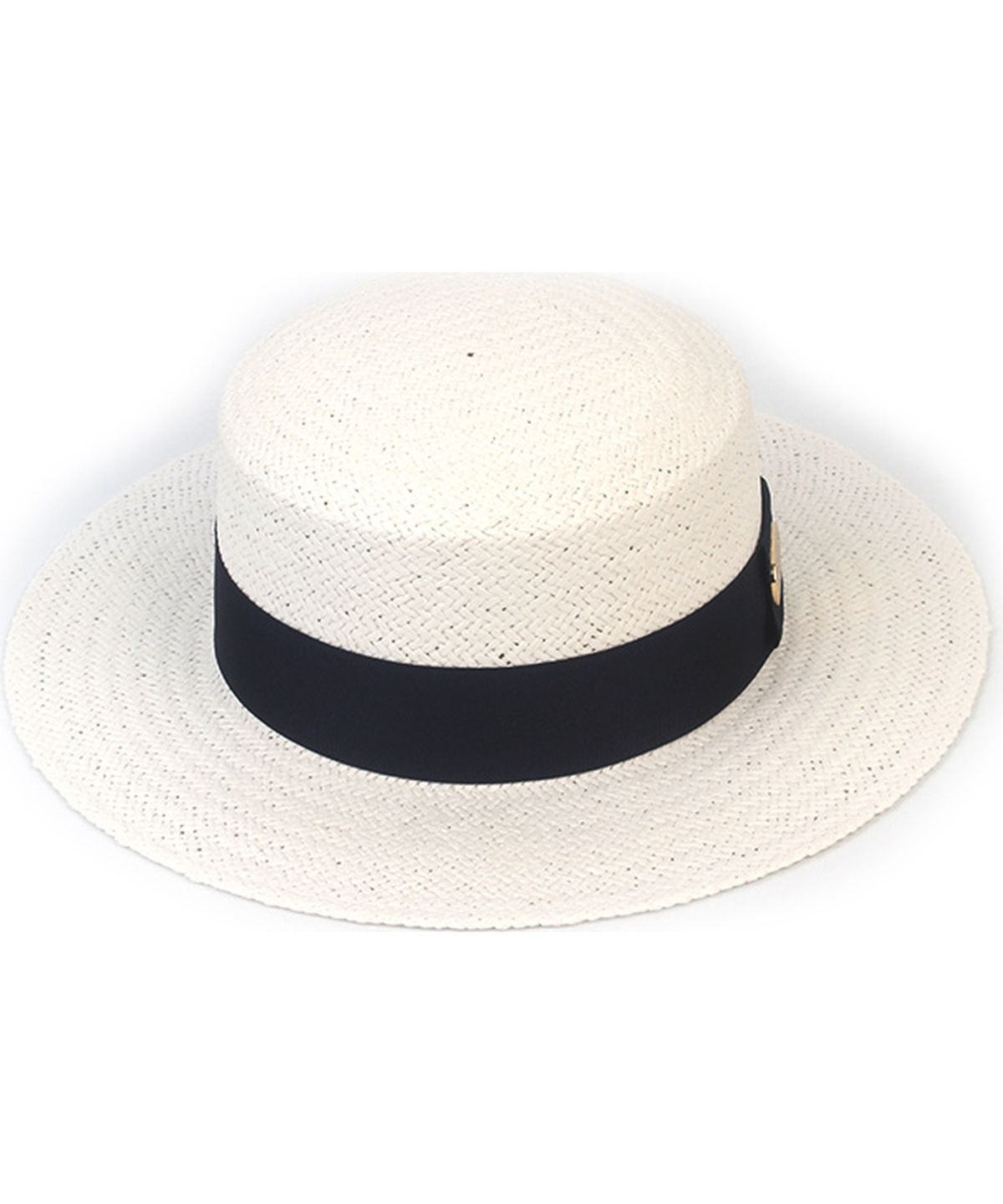 유니버셜 케미스트리(UNIVERSAL CHEMISTRY) White Navy Line Panama Hat 파나마햇