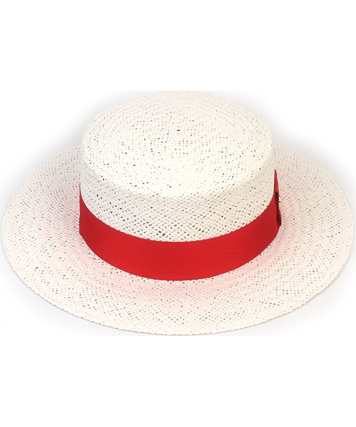 유니버셜 케미스트리(UNIVERSAL CHEMISTRY) White Red Line Panama Hat 파나마햇
