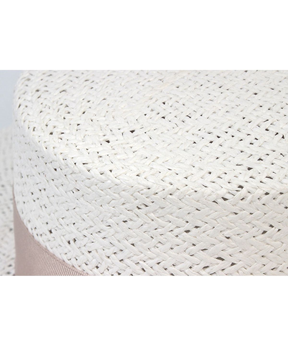 유니버셜 케미스트리(UNIVERSAL CHEMISTRY) White Ivory Line Panama Hat 파나마햇