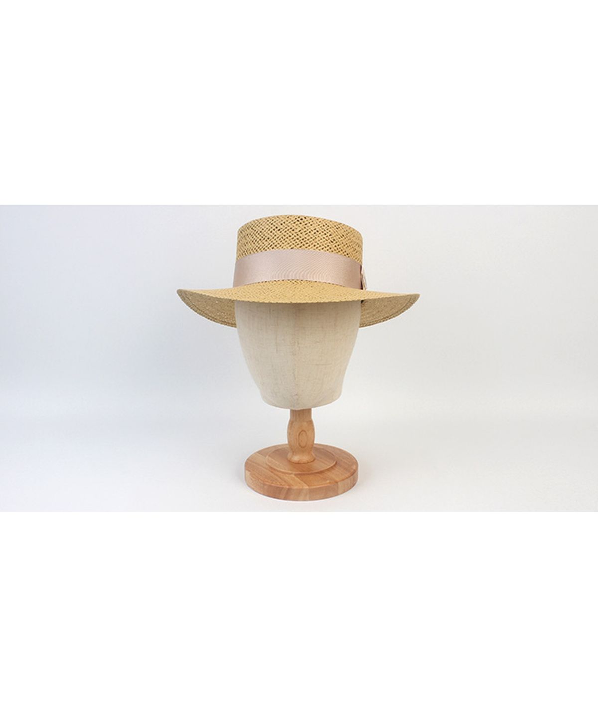 유니버셜 케미스트리(UNIVERSAL CHEMISTRY) Beige Ivory Line Panama Hat 파나마햇
