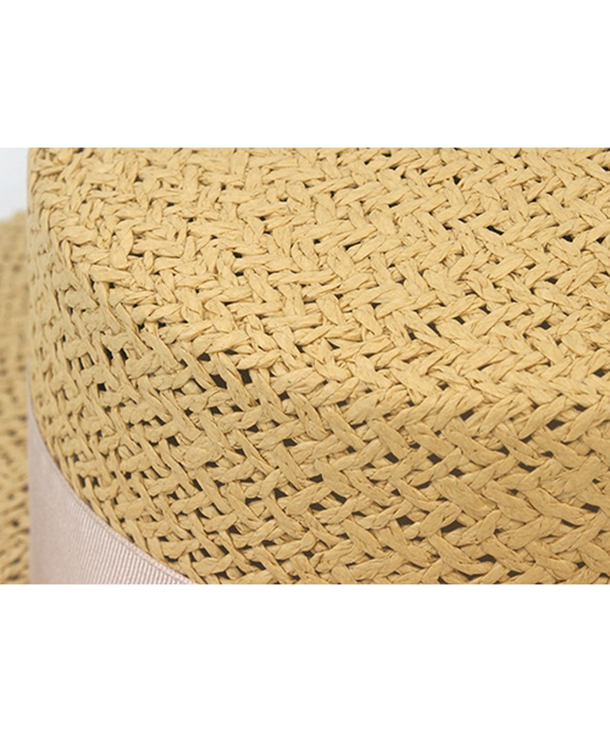 유니버셜 케미스트리(UNIVERSAL CHEMISTRY) Beige Ivory Line Panama Hat 파나마햇