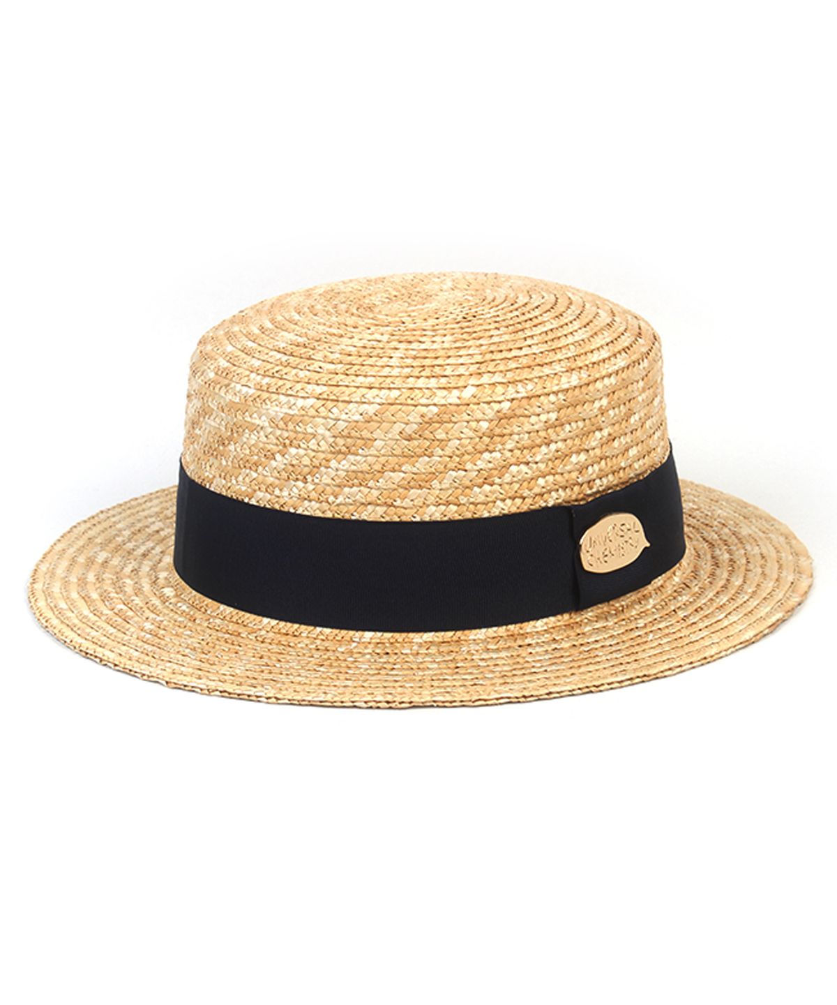 유니버셜 케미스트리(UNIVERSAL CHEMISTRY) Navy Line Kangkang Short Panama Hat 파나마햇