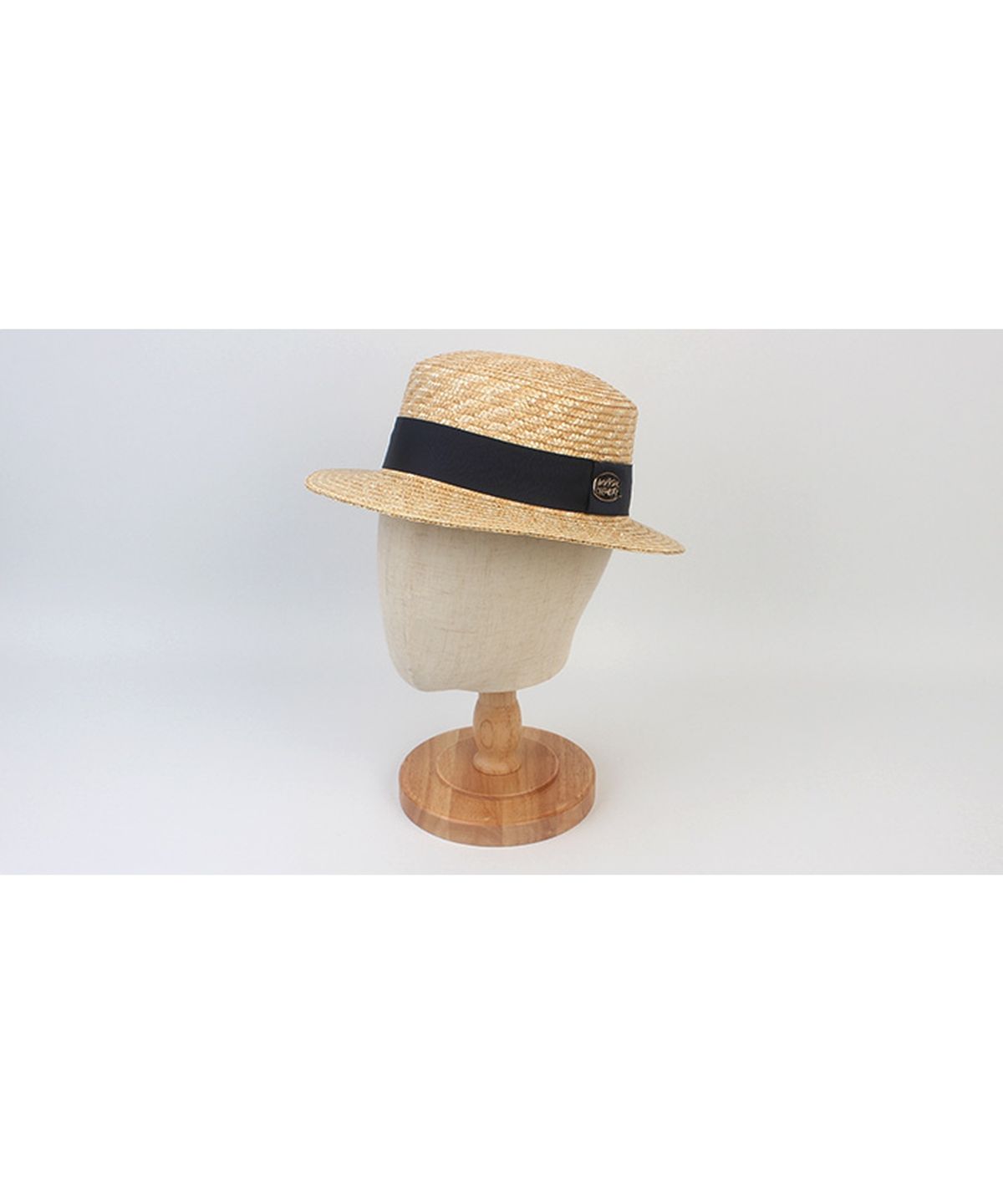 유니버셜 케미스트리(UNIVERSAL CHEMISTRY) Navy Line Kangkang Short Panama Hat 파나마햇