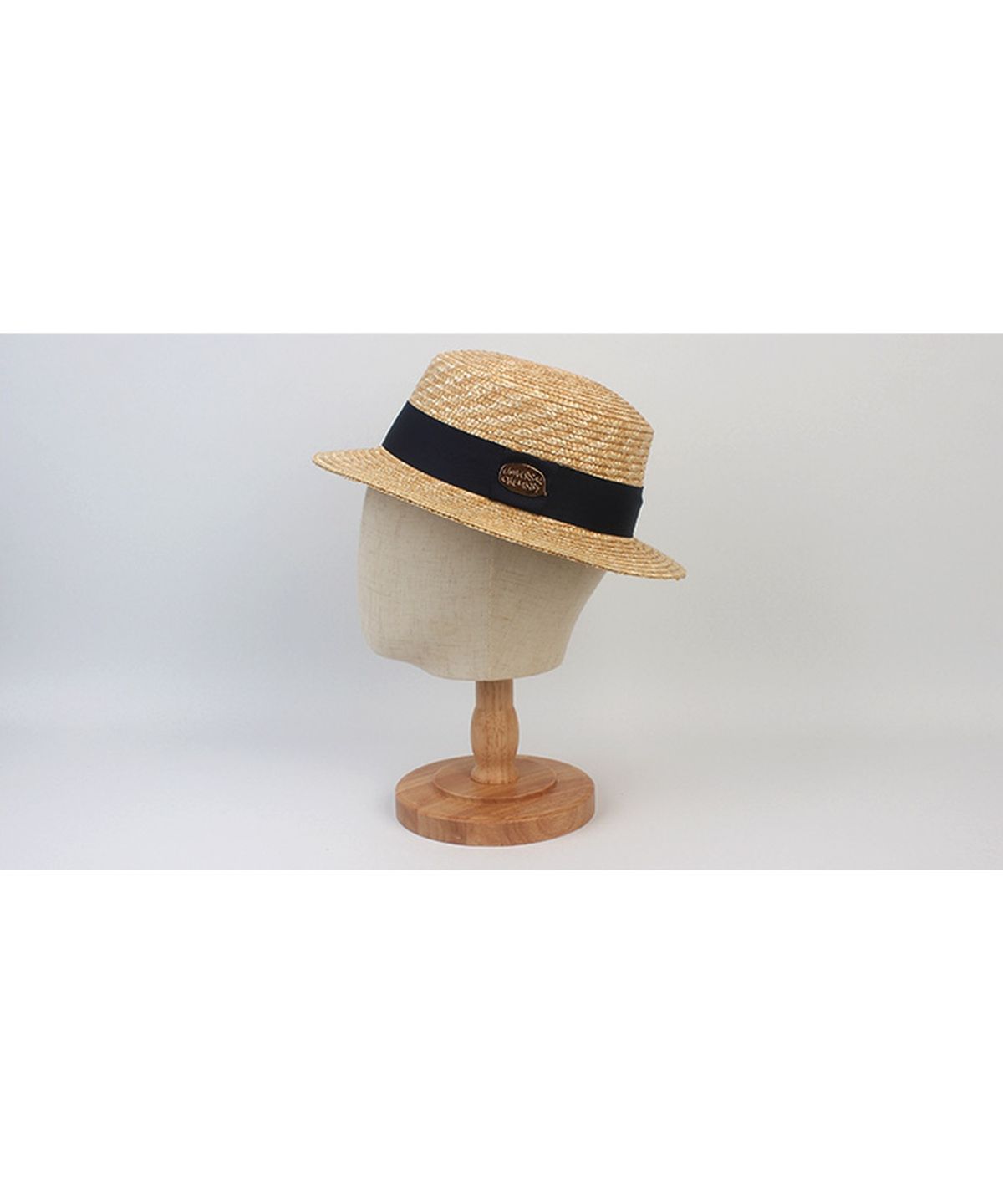 유니버셜 케미스트리(UNIVERSAL CHEMISTRY) Navy Line Kangkang Short Panama Hat 파나마햇