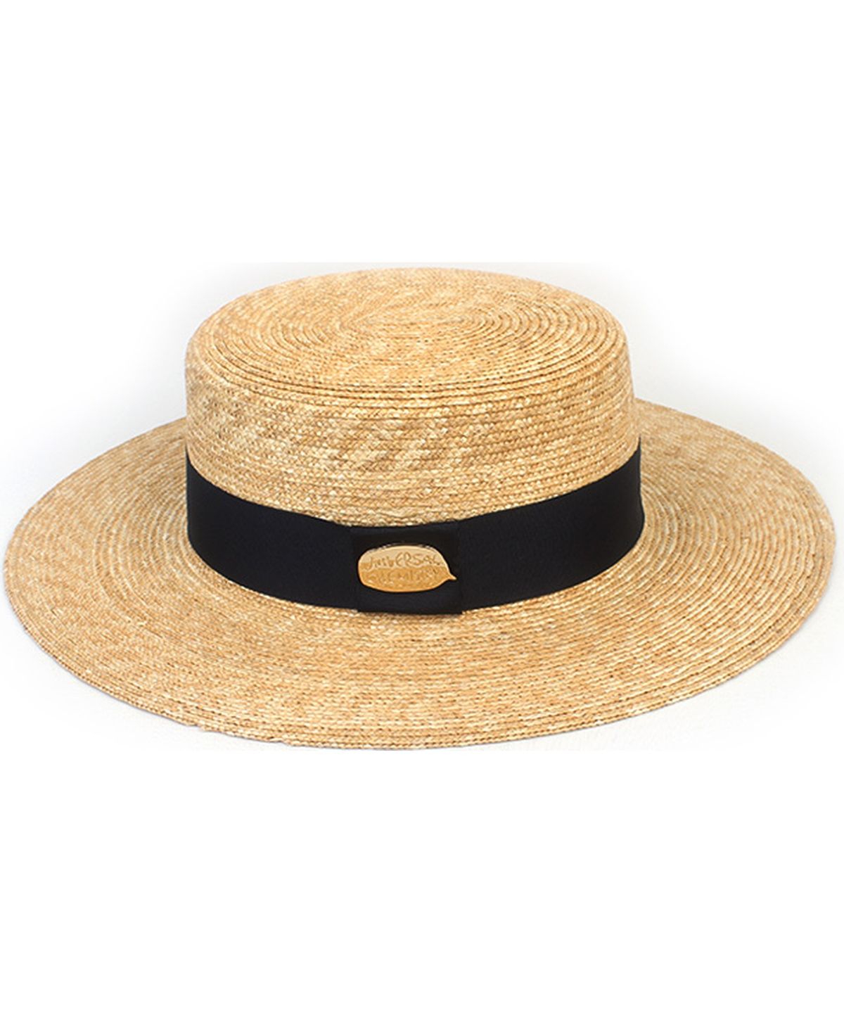 유니버셜 케미스트리(UNIVERSAL CHEMISTRY) Navy Line Kangkang Panama Hat 파나마햇