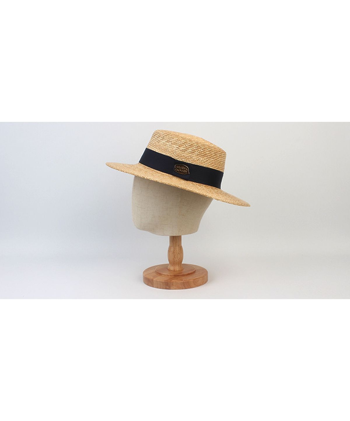 유니버셜 케미스트리(UNIVERSAL CHEMISTRY) Navy Line Kangkang Panama Hat 파나마햇