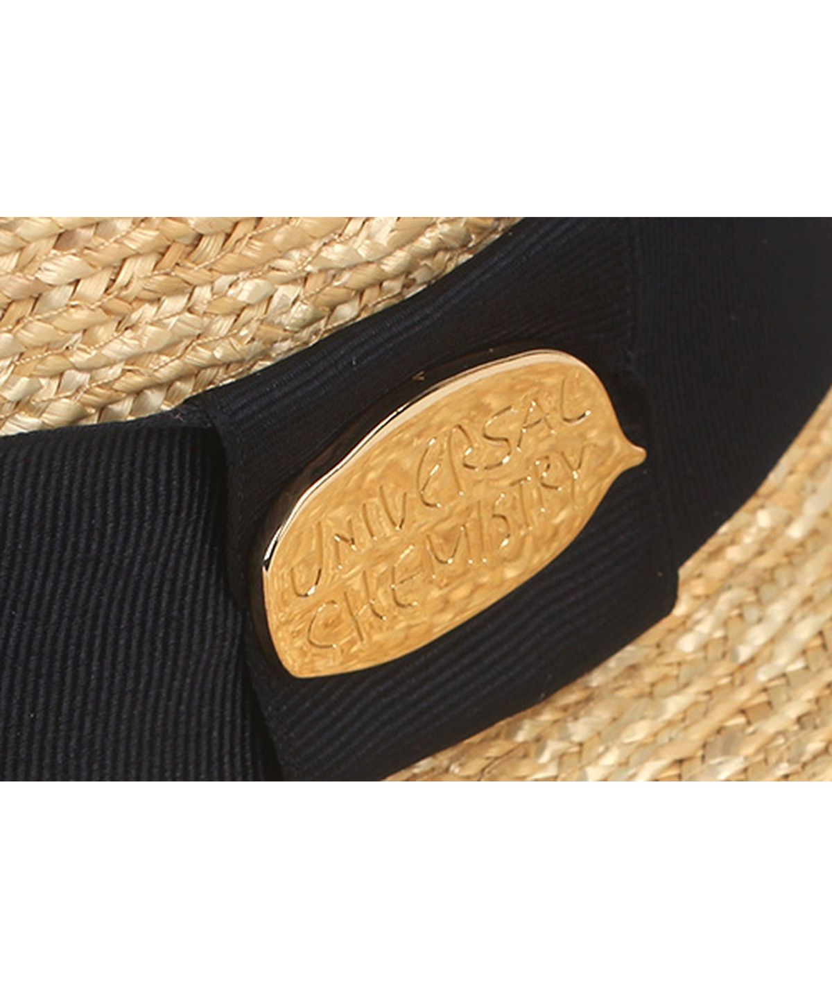 유니버셜 케미스트리(UNIVERSAL CHEMISTRY) Navy Line Kangkang Panama Hat 파나마햇
