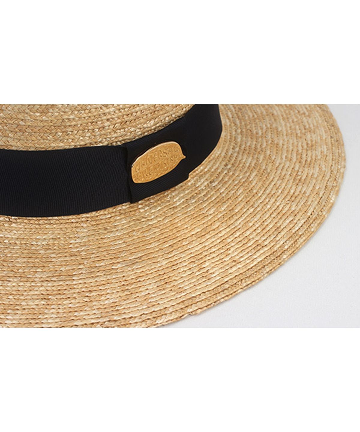 유니버셜 케미스트리(UNIVERSAL CHEMISTRY) Navy Line Kangkang Panama Hat 파나마햇