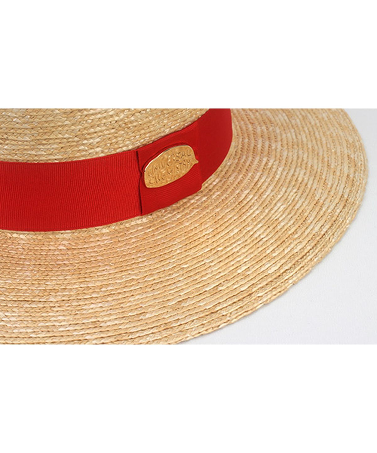 유니버셜 케미스트리(UNIVERSAL CHEMISTRY) Red Line Kangkang Panama Hat 파나마햇