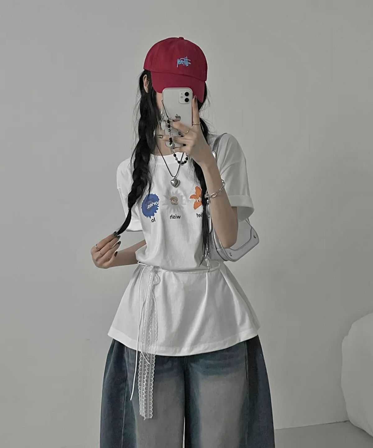 마이딥블루메모리즈(MY DEEP BLUE MEMORIES) NATIVITY MM T-SHIRTS (WHITE)
