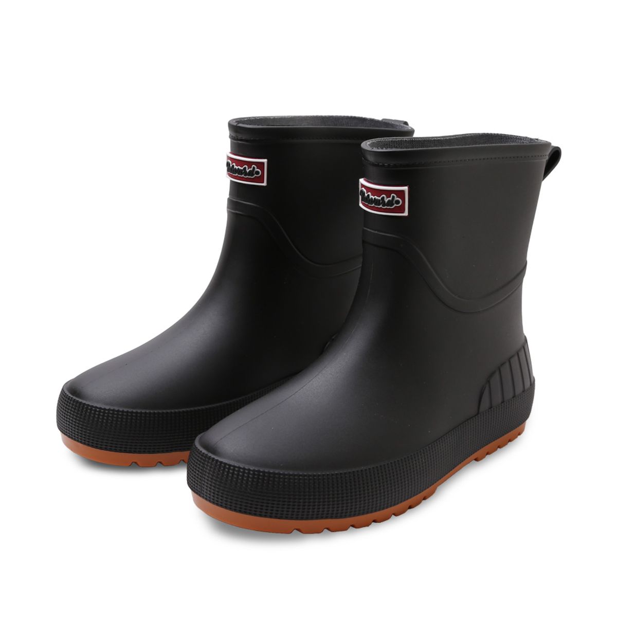 하버드 슈즈(HARVARD SHOES) 실린더 레인부츠 블랙 베이지
