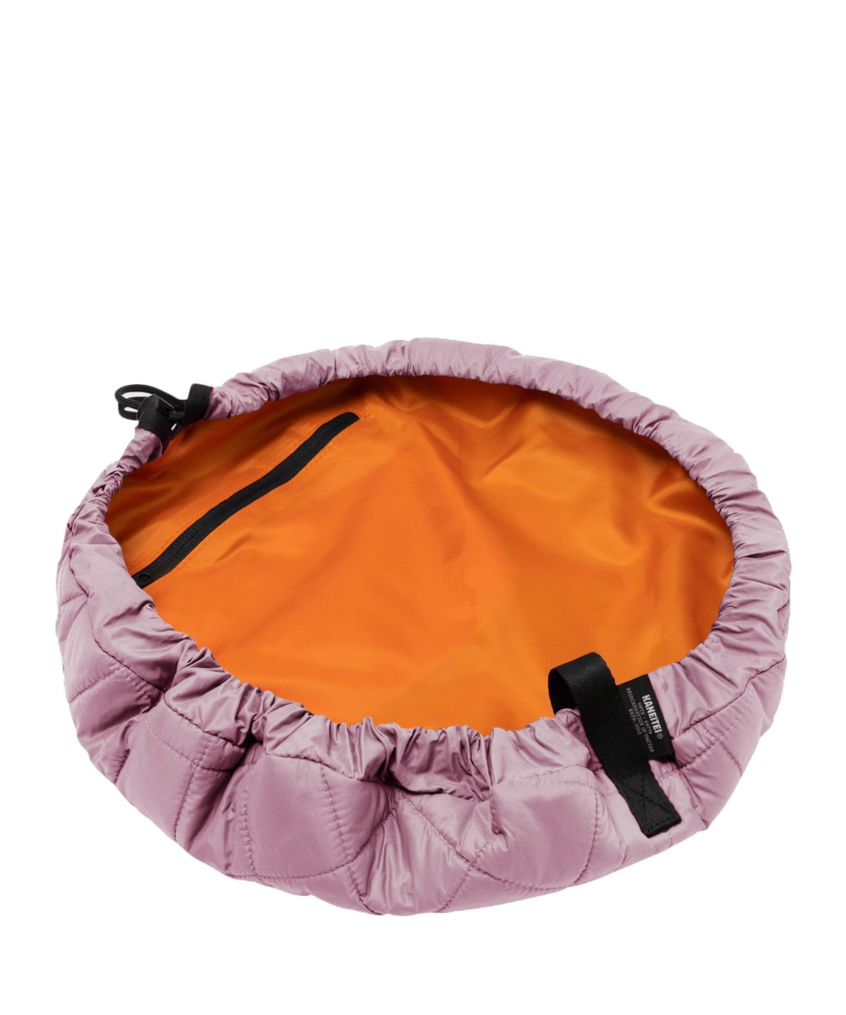 카네이테이(KANEITEI) DUMPLING QUILTING STORAGE CROSS BAG (PINK) / RECYCLED