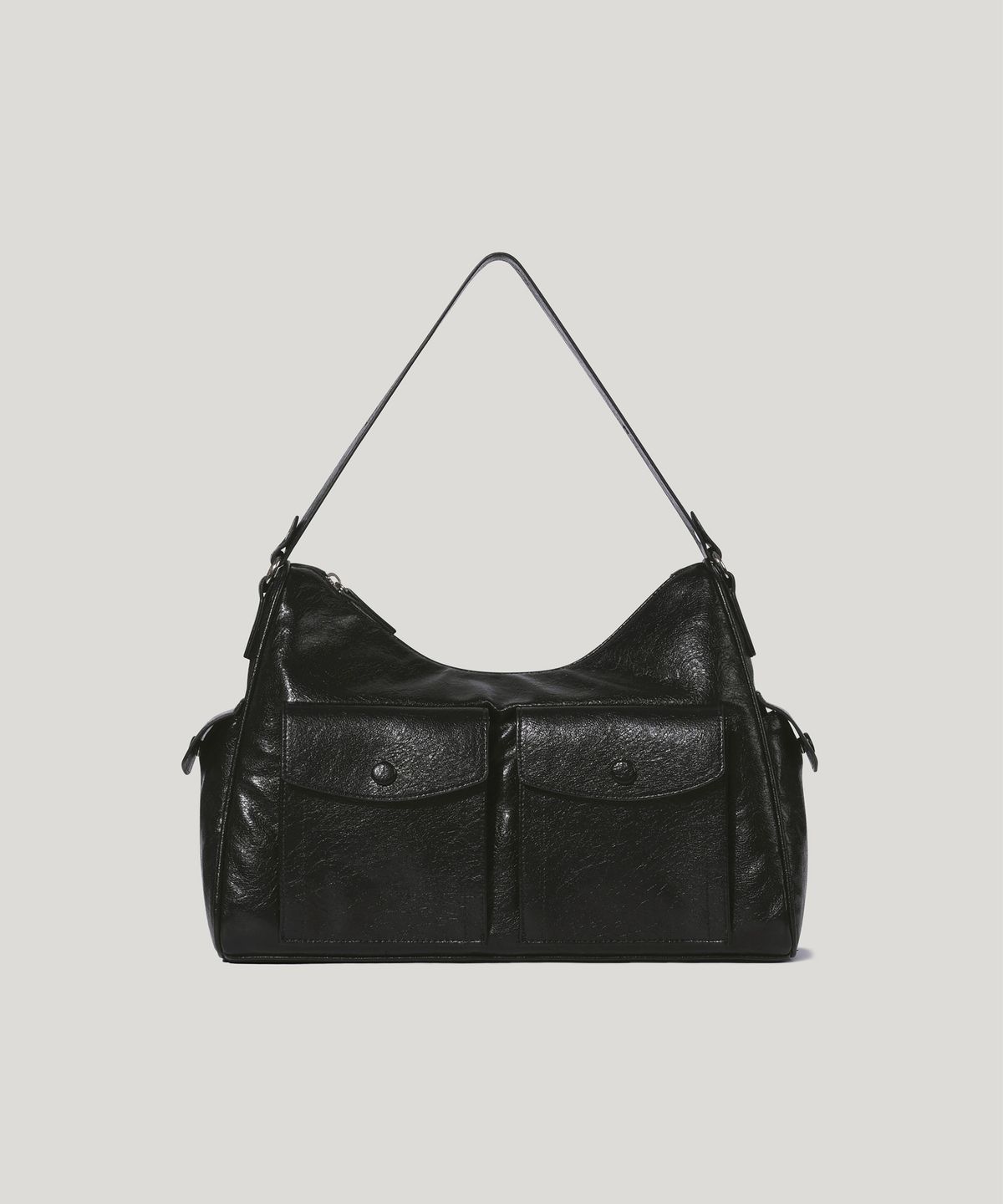 오브히(OVHEE) 몬드 호보백 Mond Hobo Bag_Black