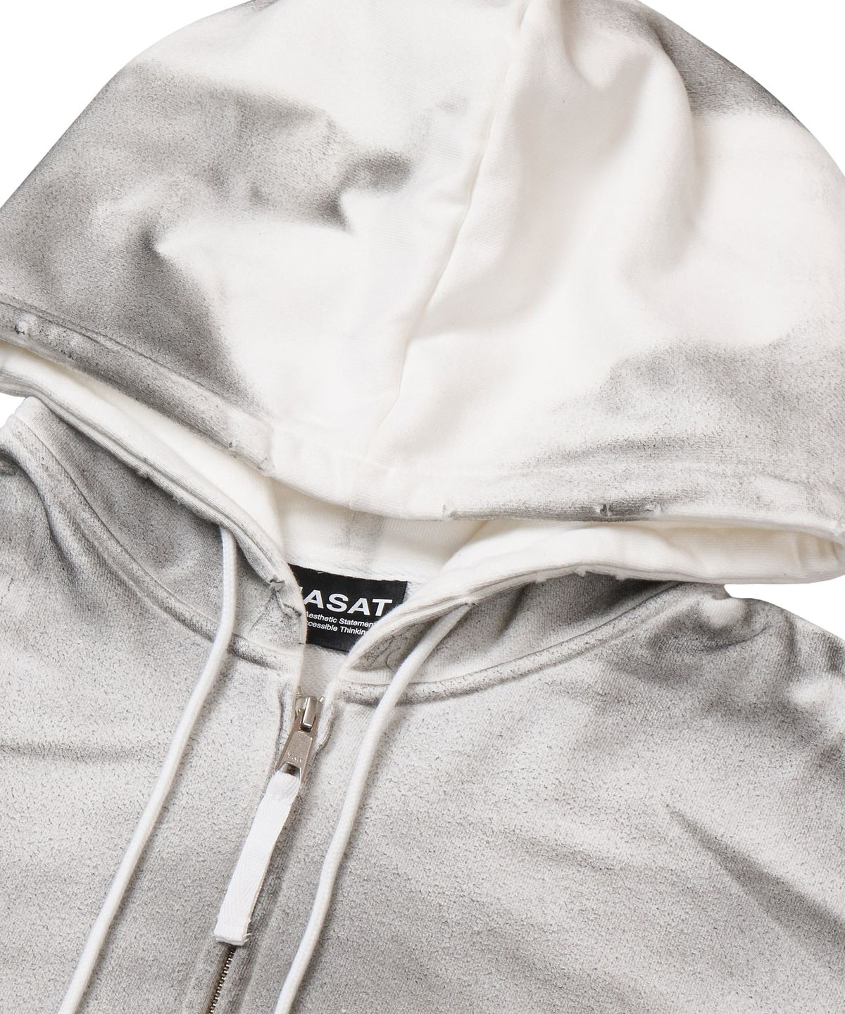 마사트(MASAT) Crusades hood zip _ Dirty White