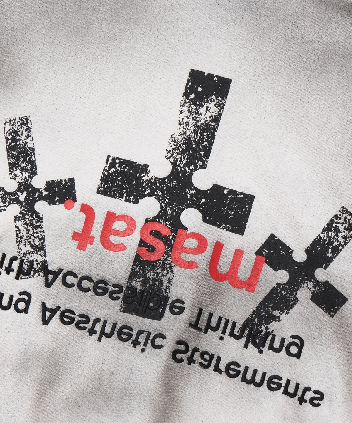마사트(MASAT) Crusades hood zip _ Dirty White