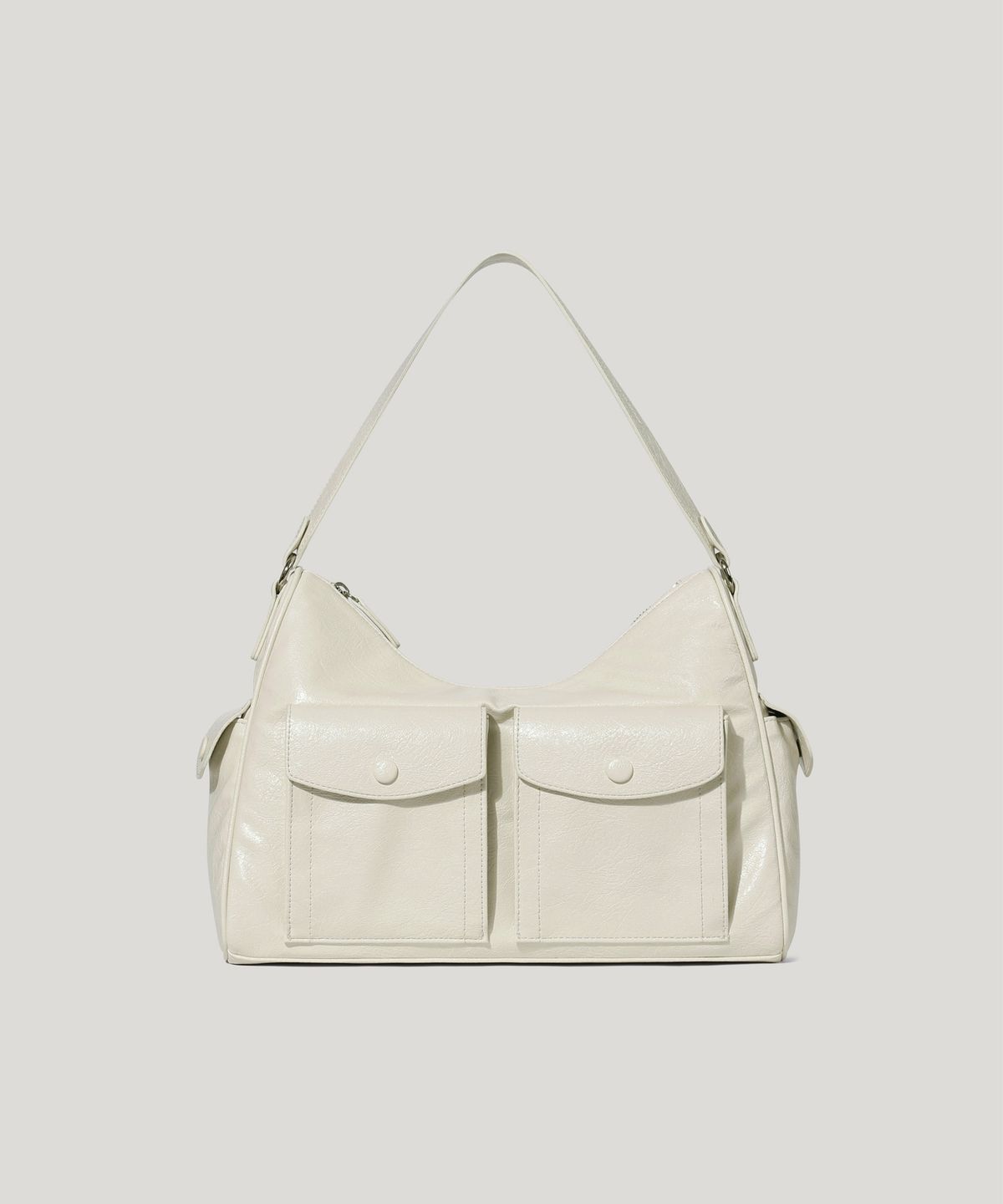 오브히(OVHEE) 몬드 호보백 Mond Hobo Bag_Ivory