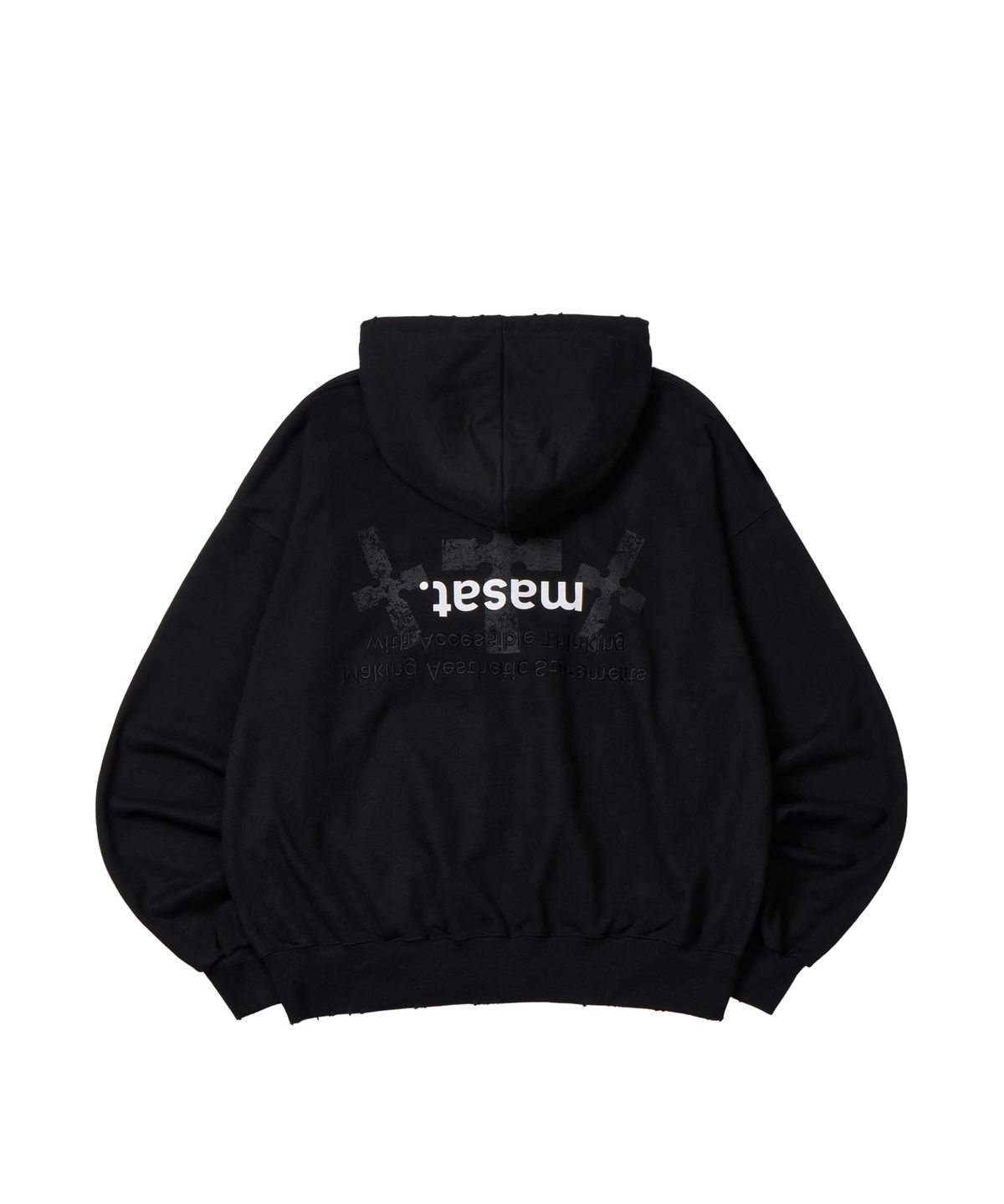마사트(MASAT) Crusades hood zip _ Black