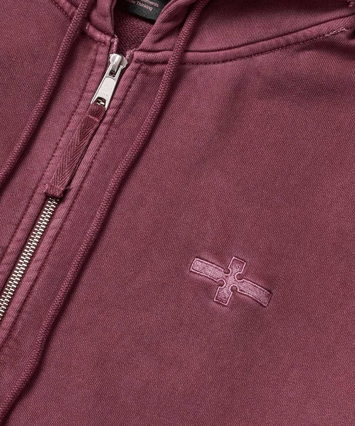 마사트(MASAT) P. Crusades hood zip _ Solid pink
