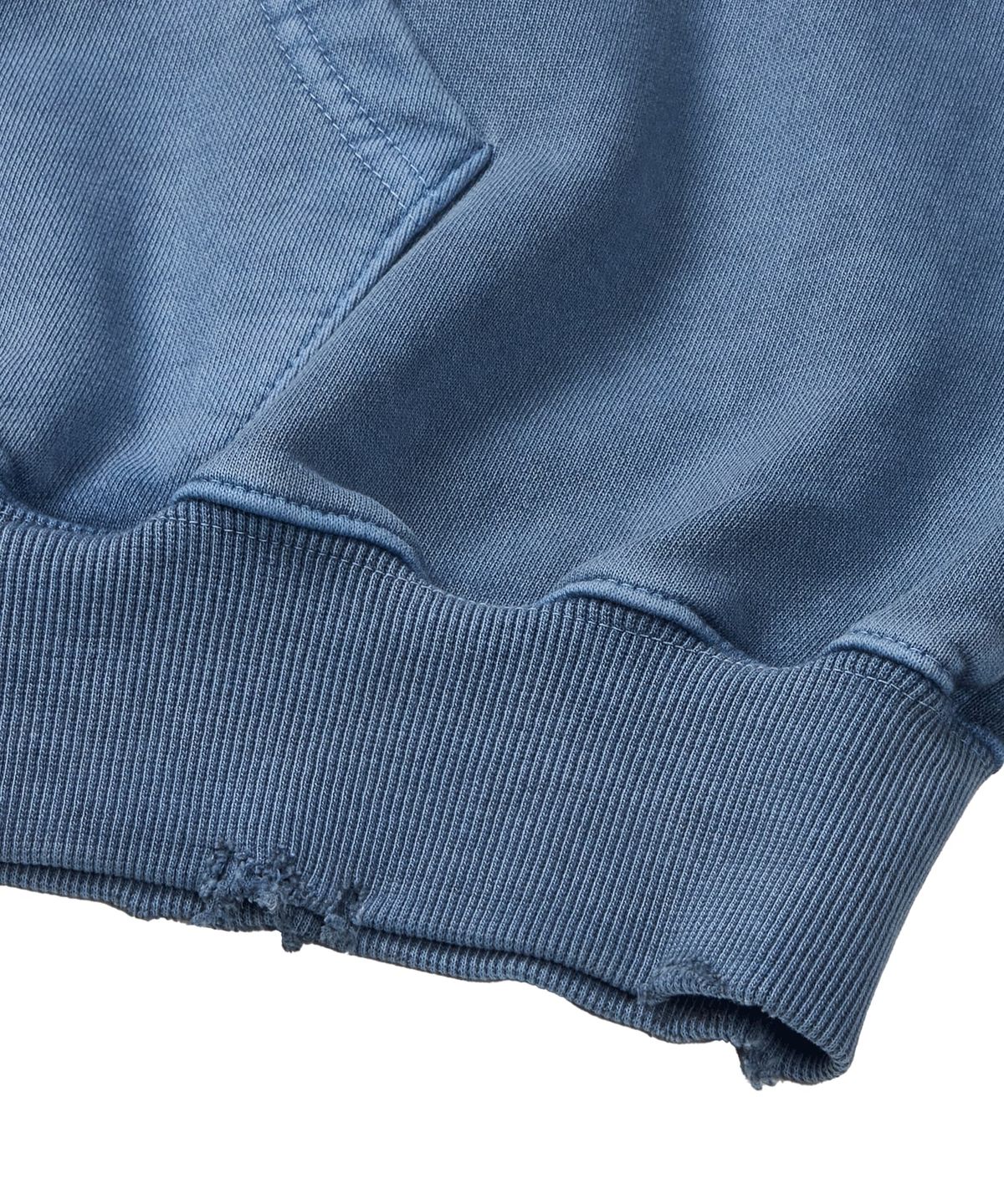 마사트(MASAT) P. Crusades hood zip _ Smoke blue