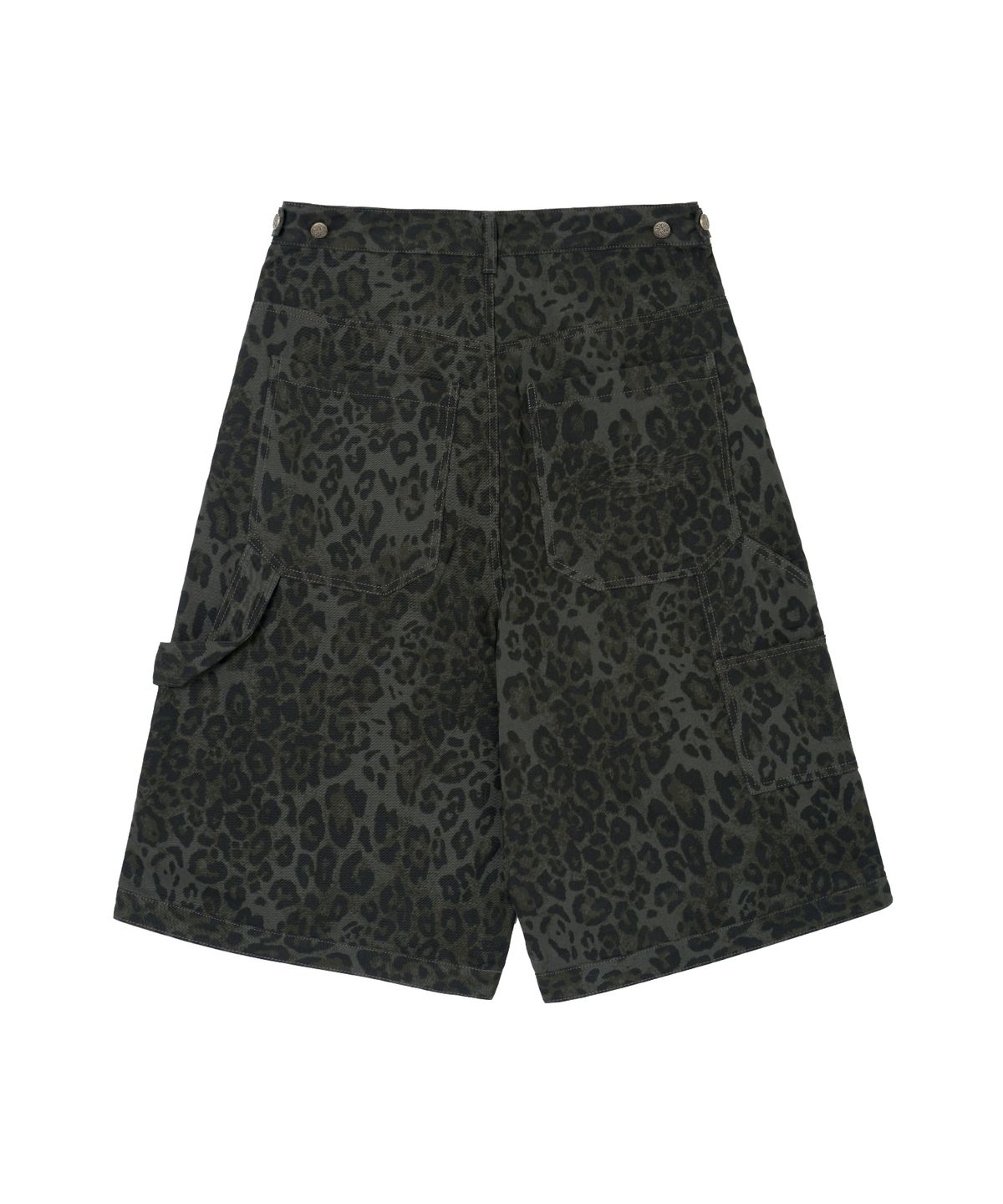 아이돈워너셀(IDWS) Ignis Maxi Cargo Bermuda Shorts Leopard