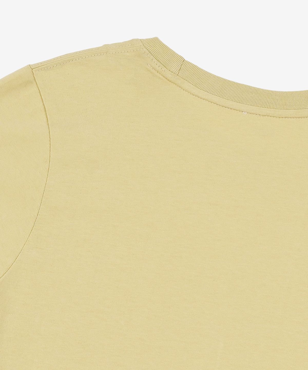 케이지엠(KZM) KZM 로고 크롭 반팔 티셔츠 YELLOW
