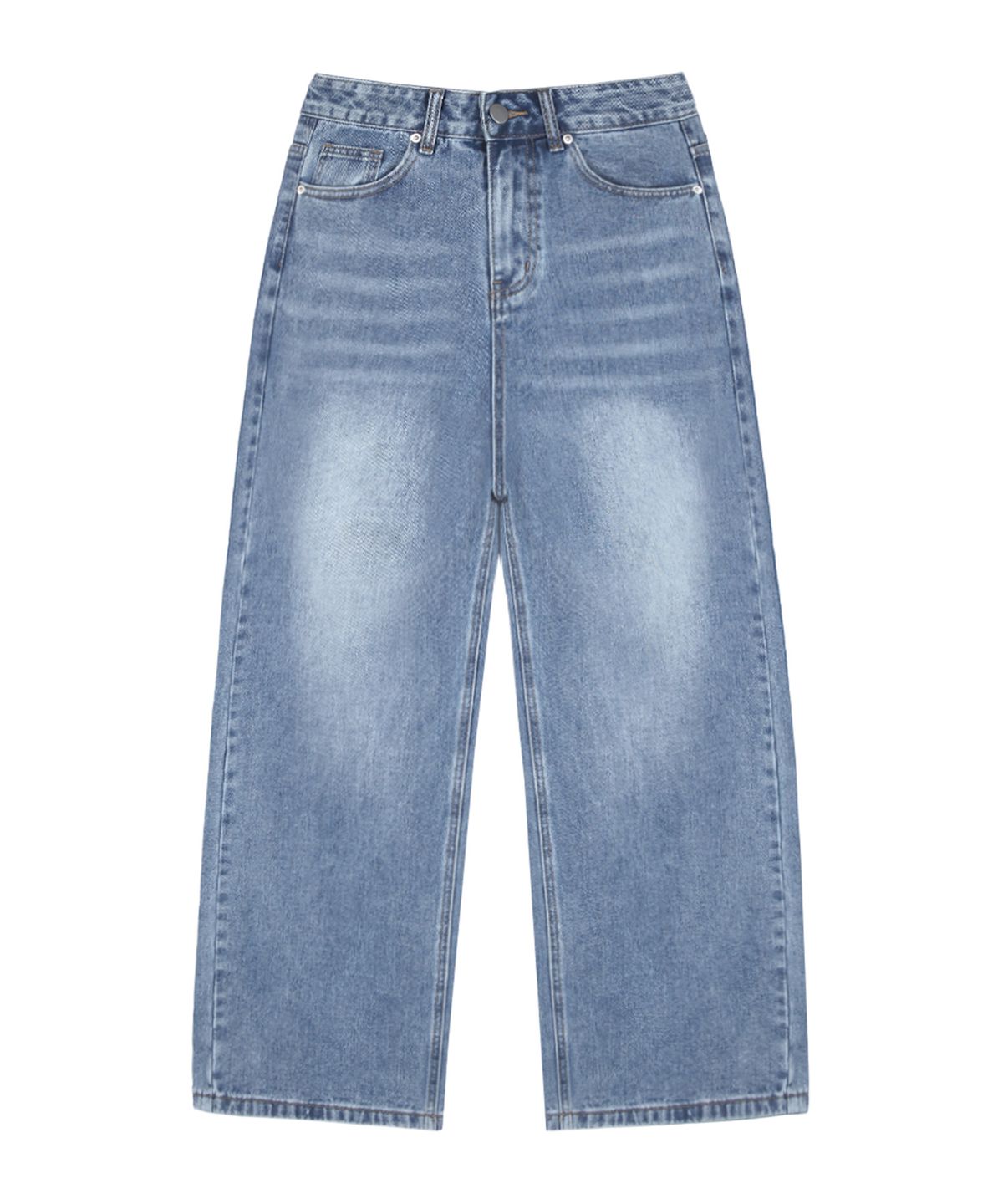 랜덤오프(RANDOMOFF) [2PACK] [UNISEX] BTB : WAVE WASHING JEANS 6 Color