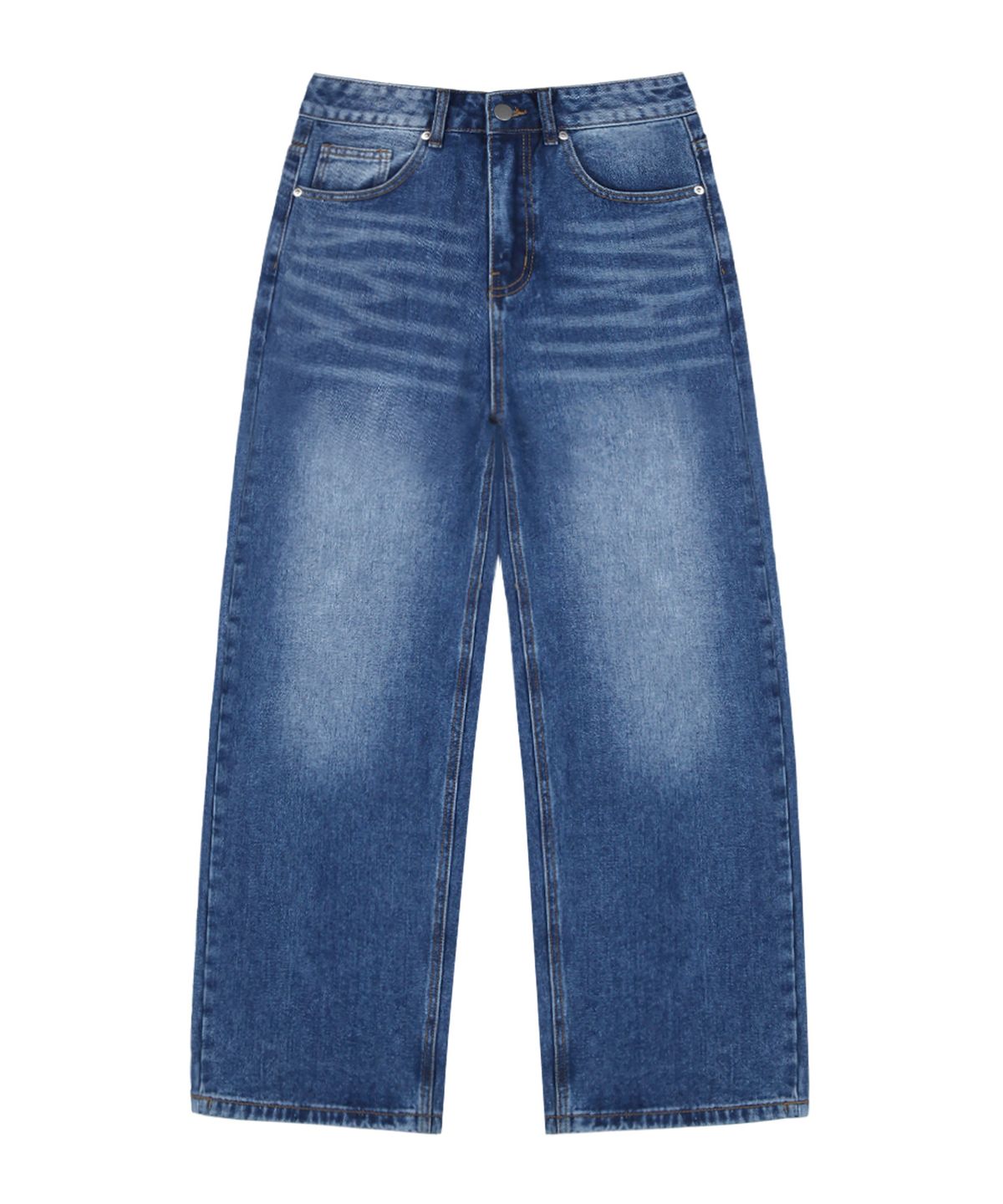 랜덤오프(RANDOMOFF) [2PACK] [UNISEX] BTB : WAVE WASHING JEANS 6 Color